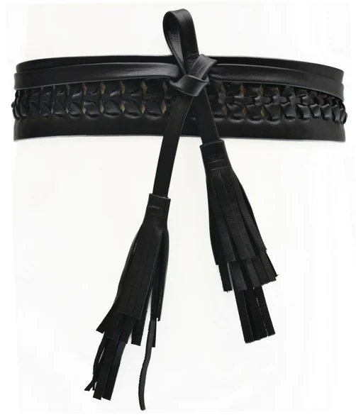 Ada Leather Wrap Belt - Lovebird Boutique